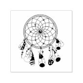 Tampon Auto-encreur Tribal Dreamcatcher Boho (Design)