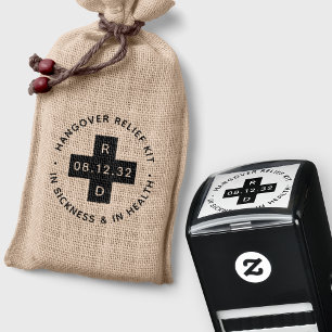 Tampon Auto-encreur Trousse de secours pour Mariage personnalisé