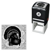 Tampon Auto-encreur Turquie sur les Verts (En situation)