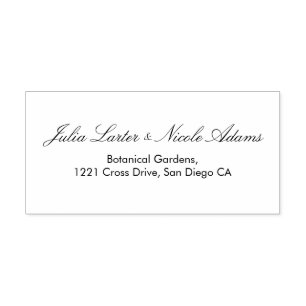 Tampon Auto-encreur Turquoise Purple Jaune Fleurs de prairie de printe