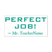 Tampon Auto-encreur "UN TRAVAIL PARFAIT !" Timbre en caoutchouc de mar (Design)