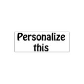 Tampon Auto-encreur Unique d'une sorte personnalisée (Design)