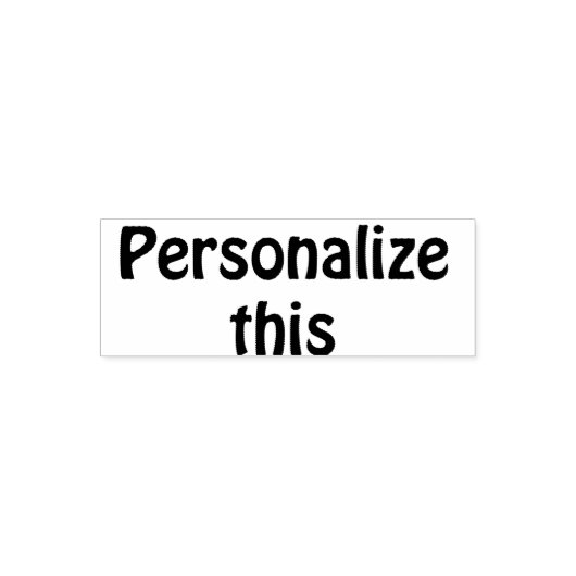 Tampon Auto-encreur Unique d'une sorte personnalisée (Design)