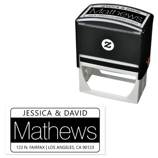 Tampon Auto-encreur Unique et créatif (En situation)