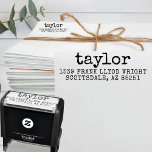 Tampon Auto-encreur Vintage Minimal Simple Typewriter Adresse de retou<br><div class="desc">Voici notre Vintage minimal simple machine à écrire retour adresse auto-auto-incking Stamp, un ajout polyvalent et élégant à votre collection de papeterie. Ce timbre auto-encastré est conçu pour simplifier votre processus d'adresse de retour et ajouter une touche de charme vintage à vos enveloppes. Conçu pour la facilité et l'élégance, ce...</div>