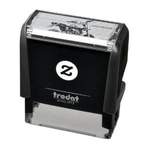 Tampon Auto-encreur Vintage motorcycle art