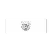 Tampon Auto-encreur Visage Choqué Avec Tête Explosive - Emoji (Design)
