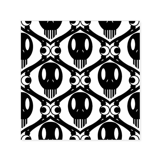 Tampon Auto-encreur Visages morbides (Design)