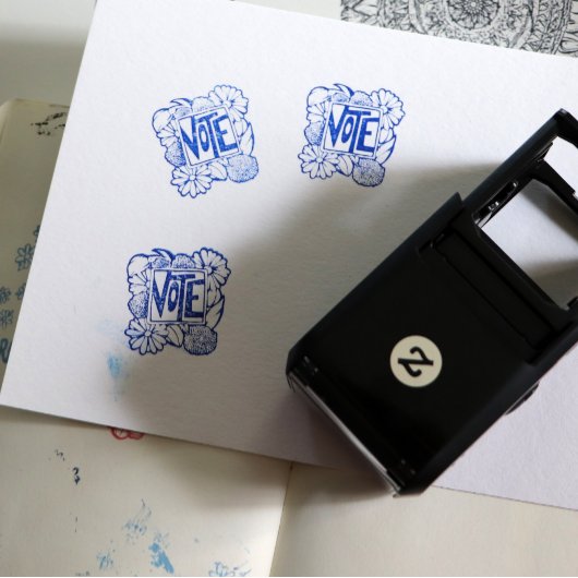 TAMPON AUTO-ENCREUR VOTER