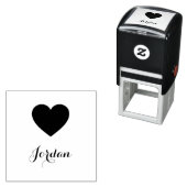 Tampon Auto-encreur Votre Nom Et Logo Ou Image Script Personnalisé (En situation)