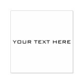 Tampon Auto-encreur Votre texte ici (Design)