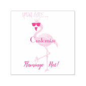 Tampon Auto-encreur Vous Êtes Flamant rose Hot Thunder_Cove (Design)
