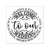 Tampon Auto-encreur Wedding  Simple  (Design)