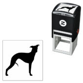 Tampon Auto-encreur Whippet Dog Breed (En situation)