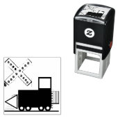 Tampon Auto-encreur Yard diesel (En situation)