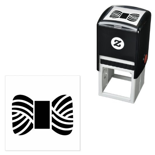 Tampon Auto-encreur Yarn Skein ・ Artisanat (En situation)