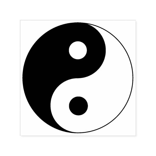 Tampon Auto-encreur Yin Yang (Design)