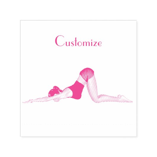 Tampon Auto-encreur Yoga Poses Thunder_Cove (Design)