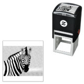 Tampon Auto-encreur Zebra looking at you (En situation)
