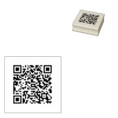Tampon automatique QR-Code personnalisé (Tamponné)