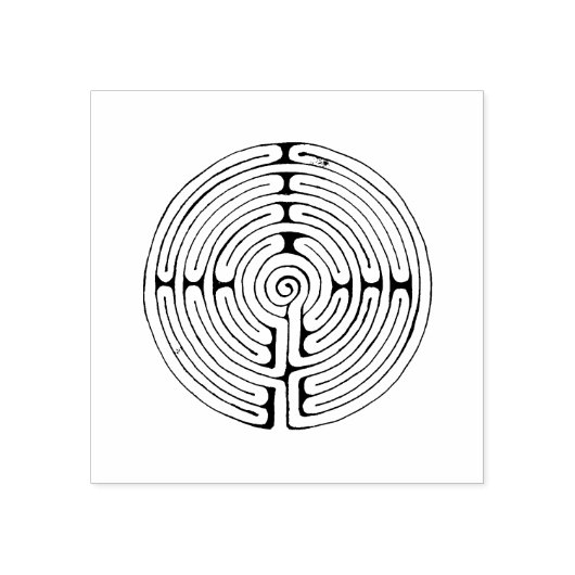 Tampon caoutchouc Labyrinthe (Impression)