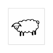 Tampon caoutchouc mouton, estampon caoutchouc ferm (Impression)