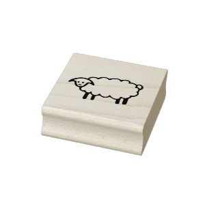 Tampon caoutchouc mouton, estampon caoutchouc ferm