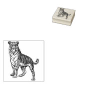 Tampon caoutchouc tigre (Tamponné)