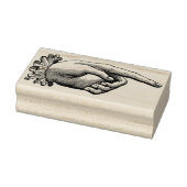 Tampon caoutchouc vintage Pointeur (Tampon)