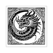 tampon d'art de dragon traditionnel (Impression)