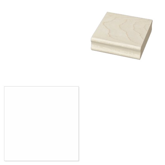 Tampon d'art en bois (Tamponné)