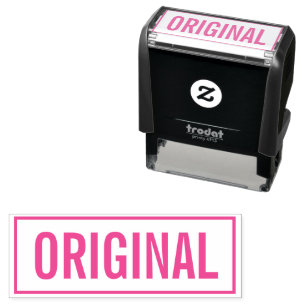 Tampon de bureau auto-encreur original pour docume