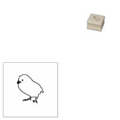 Tampon de contour d'œuf de petit poussin (Tamponné)