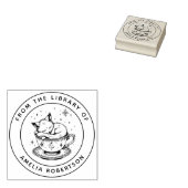 Tampon de plaque d'enregistrement Fox personnalisé (Tamponné)