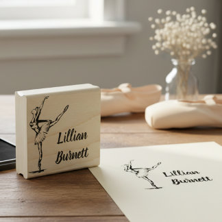 Tampon de signature Ballerine