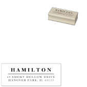 Tampon de signature de papier à lettres avec monog (Tamponné)