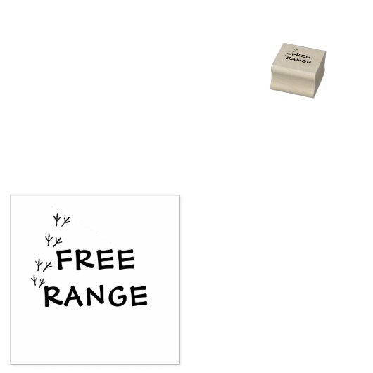 Tampon d'oeuf à portée libre (Tamponné)