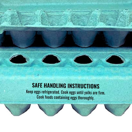 Tampon d'oeuf approuvé par la FDA | Oeuf de manipu