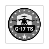 Tampon en bois C-17TS art (Impression)