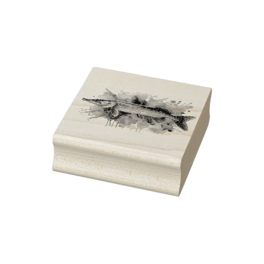 Tampon en bois d'art (Tampon)