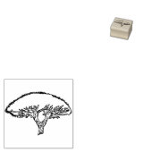 Tampon en bois d'art d'arbre (Tamponné)