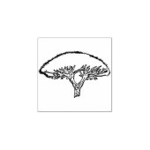 Tampon en bois d'art d'arbre (Impression)