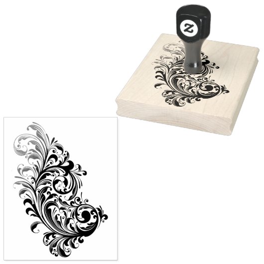 Tampon en caoutchouc à rouleaux 4X5 (Tamponné)