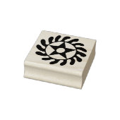 Tampon en caoutchouc Adinkra africaine "Nouveaux d (Tampon)