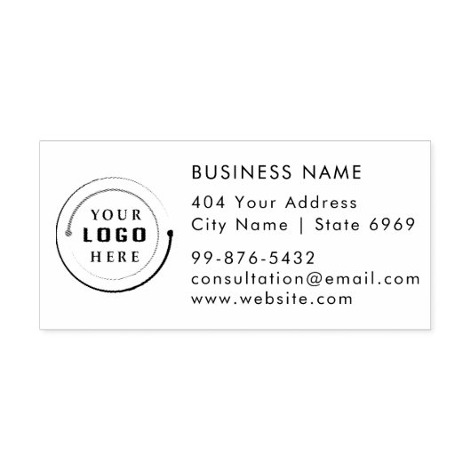 Tampon en caoutchouc auto-encreur (Design)