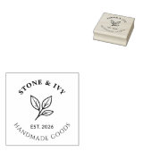 Tampon en caoutchouc avec logo personnalisé (Tamponné)