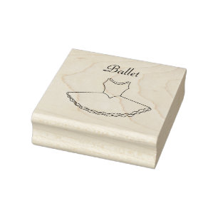 Tampon en caoutchouc Ballet Tutu