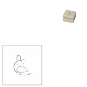 tampon en caoutchouc "chat hurlant" (Tamponné)