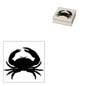 Tampon en caoutchouc-crabe_Couleurs multiples _Enc (Tamponné)