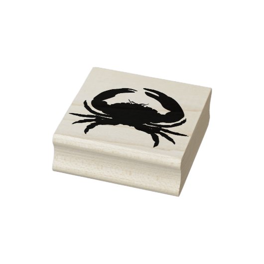 Tampon en caoutchouc-crabe_Couleurs multiples _Enc (Tampon)